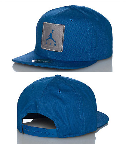 Jordan Blue Snapback Hat GF 0512